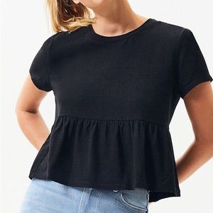 Jolie babydoll cropped tee